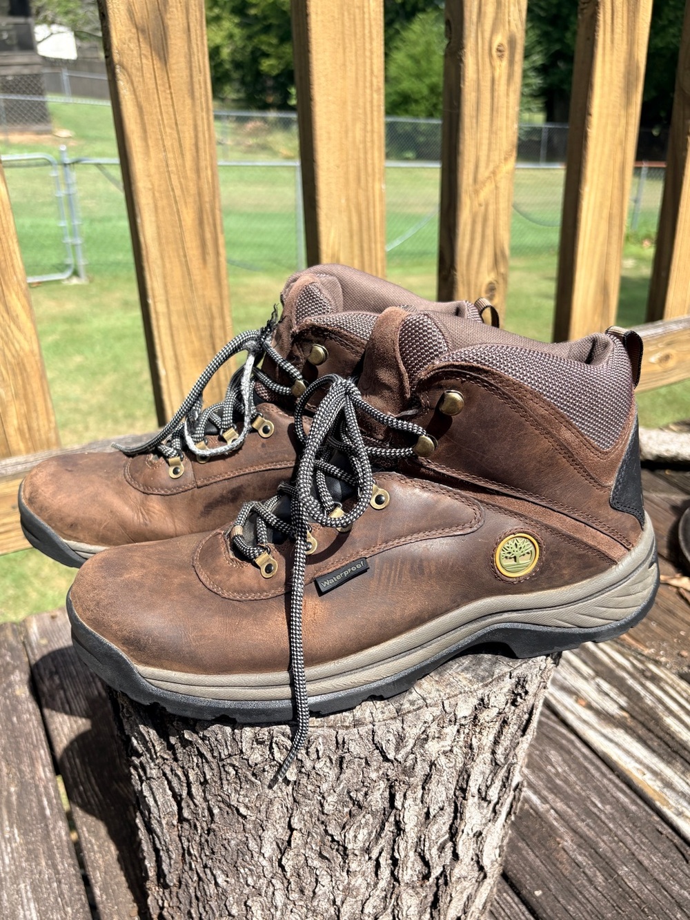 Timberland White Ledge Men's Hiking Boot Brown size 12